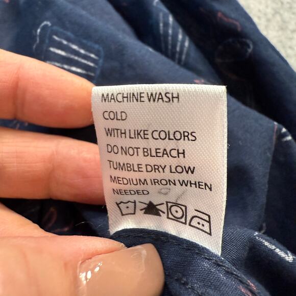 Men's Free Planet Patriotic American Flag 4th of July Short Sleeve Shirt Size M - Picture 6 of 8